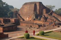 世界遗产名录之印度那烂陀寺考古遗址（那烂陀大学），比哈尔邦那烂陀