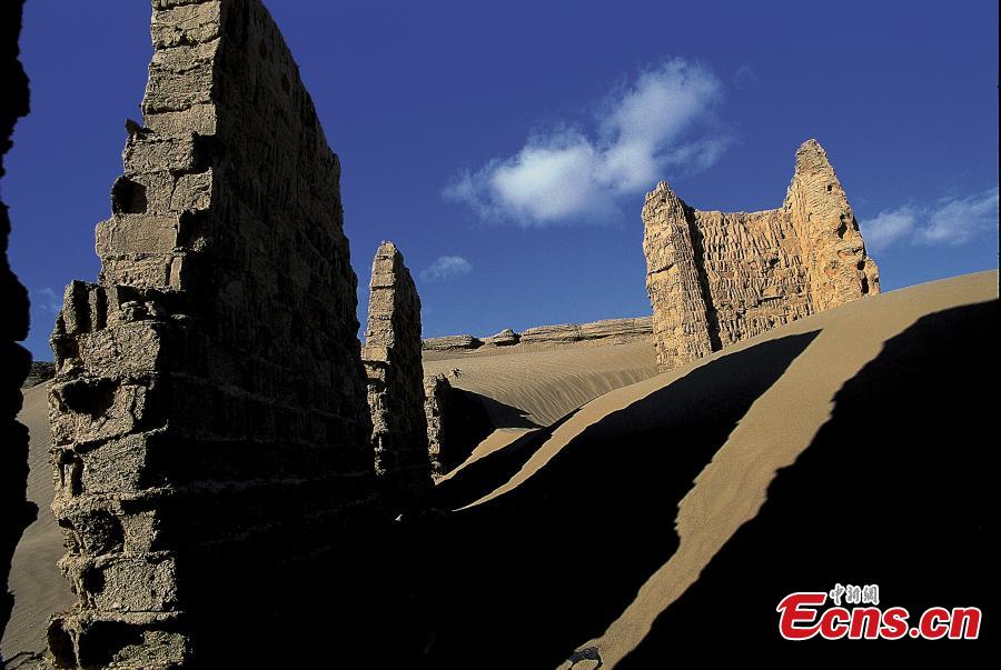 Historic Silk Road stop 'Black City' in decline