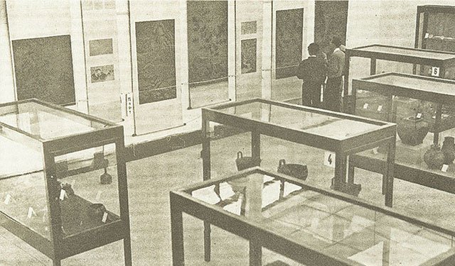 北沟公开展示200余件文物的内部展厅