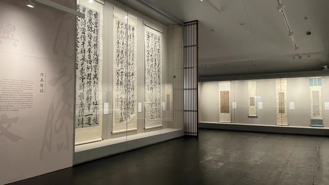 "畸人青藤—徐渭书画作品展"现场,徐渭艺术馆