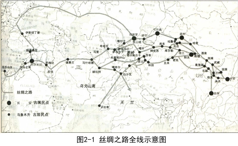 一丝绸之路概念的历史渊源