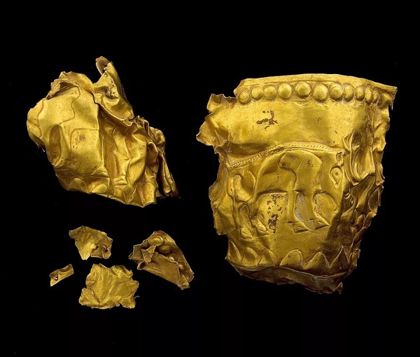 公猪纹碗残件6片 法罗尔丘地  公元前2200年-前1900年 金