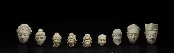 一批被缴获的佛像，曾在阿富汗国家博物馆展出