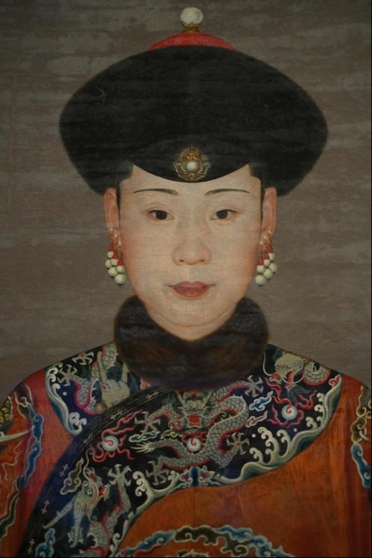 《纯惠皇贵妃油画像》