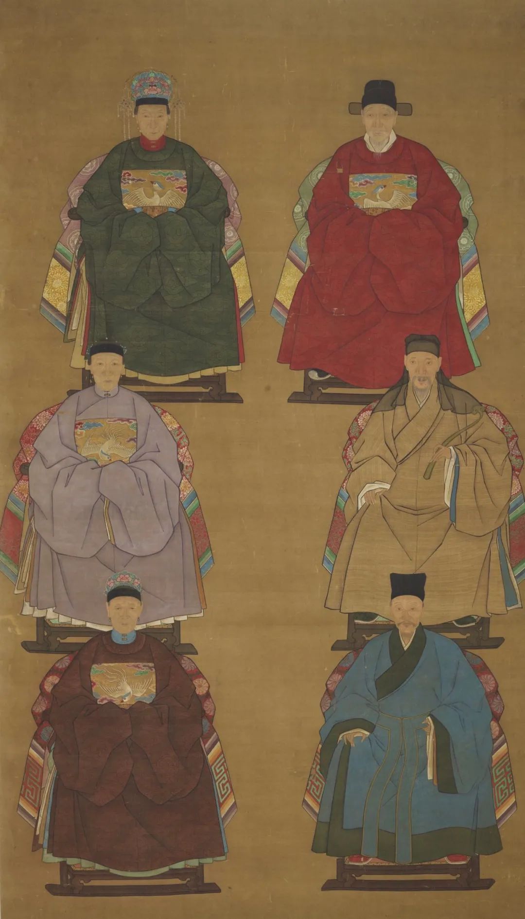 影像 佚名 绢本设色  167cm×95cm 明 中国美术馆藏