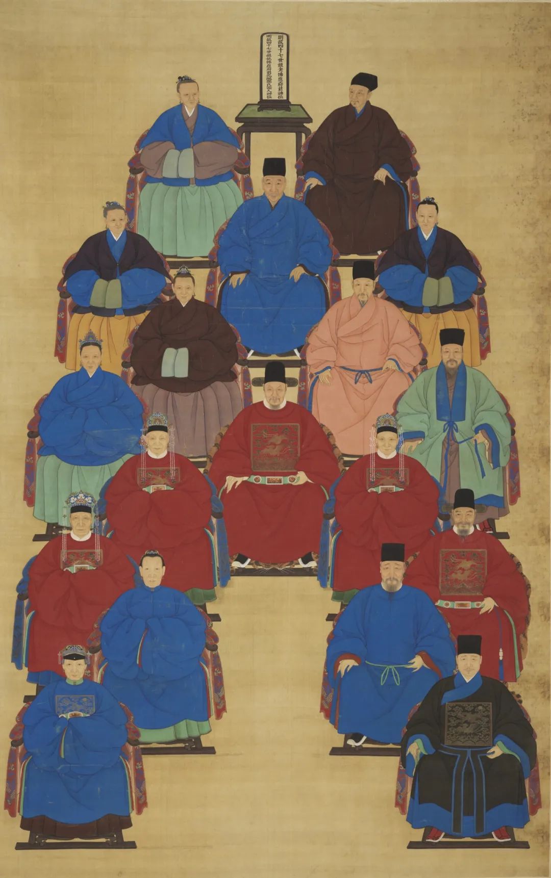 影像 佚名 绢本设色  265cm×148cm 明 中国美术馆藏