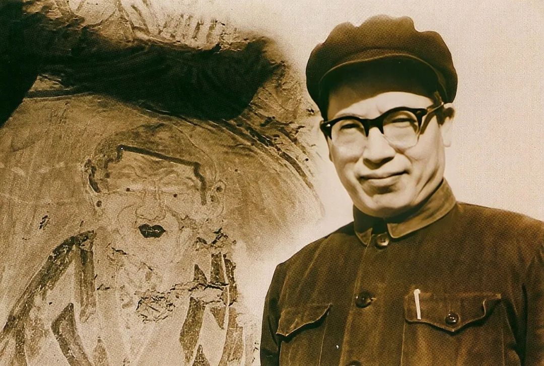 宿白先生在敦煌莫高窟（1962年）