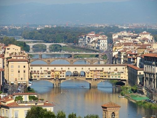 佛罗伦萨是来往罗马和意大利北部的必经之地。