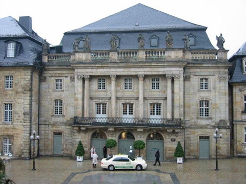 拜罗伊特的侯爵歌剧院位于德国巴伐利亚州拜罗伊特