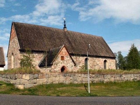 格默尔斯达德教堂村建成于14世纪末