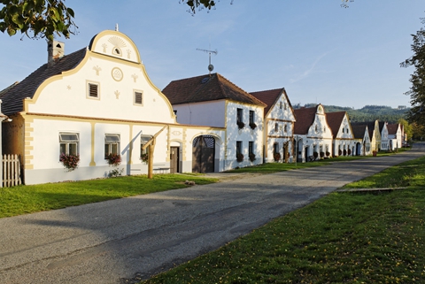 霍拉索维采古村保护区拥有许多18和19世纪的杰出本土建筑
